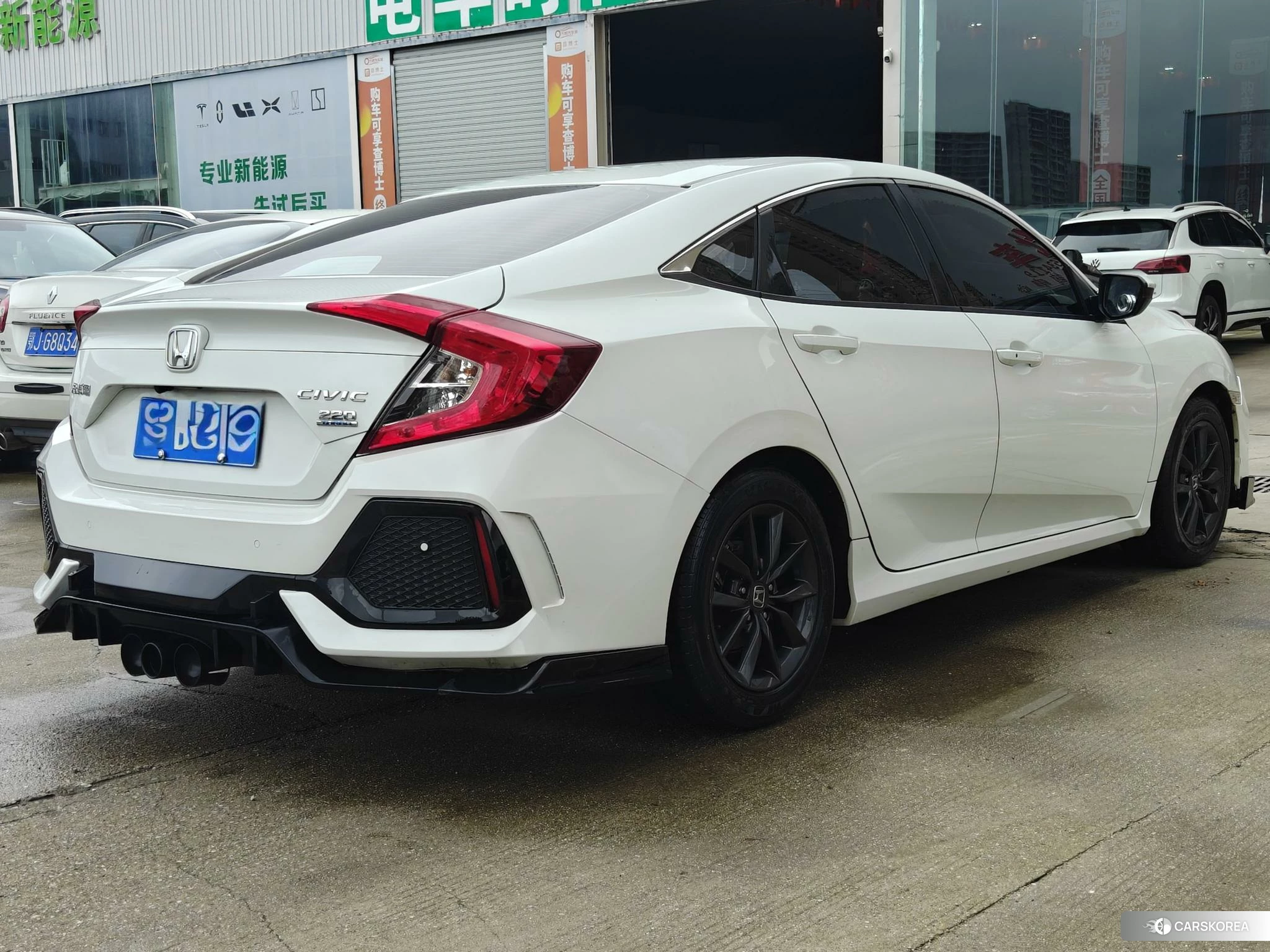 Honda Civic 2019 Белый из Китая