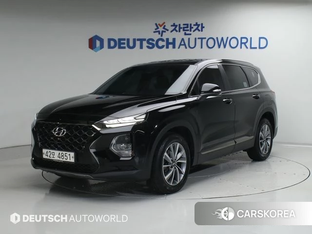 Hyundai Santa Fe TM 2019 Черный из Кореи