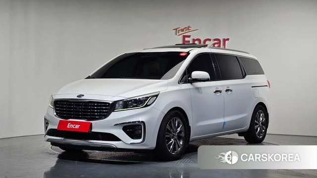 Kia The New Carnival 2018 Белый из Кореи