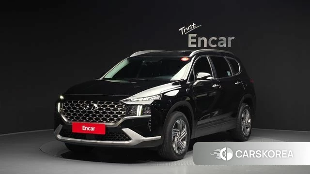 Hyundai The New Santa Fe 2023 Черный из Кореи