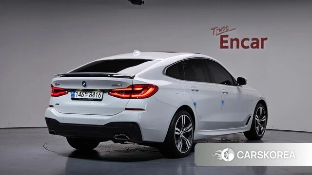 BMW 6 Series GT (G32) 2023 Белый из Кореи