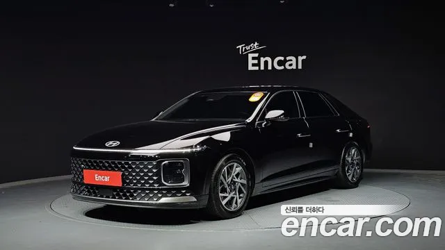 Hyundai Grandeur (GN7) 2023 Черный из Кореи