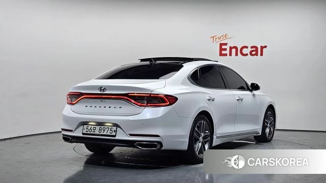 Hyundai Grandeur IG 2018 Белый из Кореи