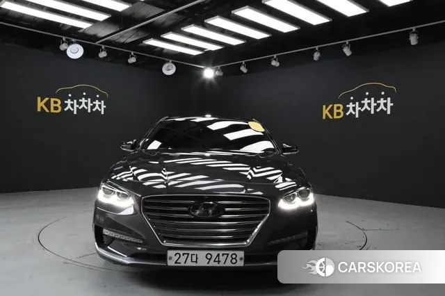 Hyundai Grandeur IG Hybrid 2018 Серый из Кореи