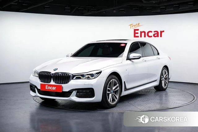BMW 7 Series (G11) 2019 Белый из Кореи