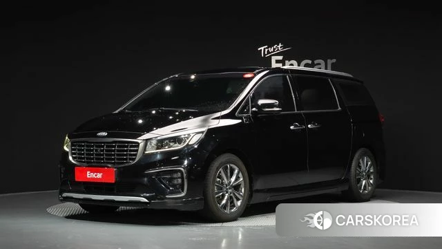 Kia The New Carnival 2019 Черный из Кореи
