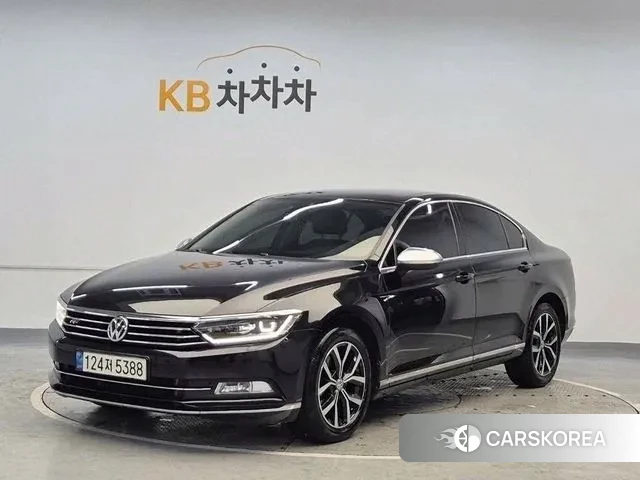 Volkswagen Passat GT (B8) 2018 Черный из Кореи