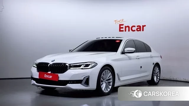 BMW 5 Series (G30) 2021 Белый из Кореи