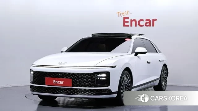 Hyundai Grandeur Hybrid (GN7) 2023 Белый из Кореи