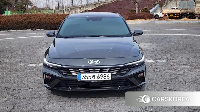 Hyundai The New Avante (CN7) 2023 Серый из Кореи