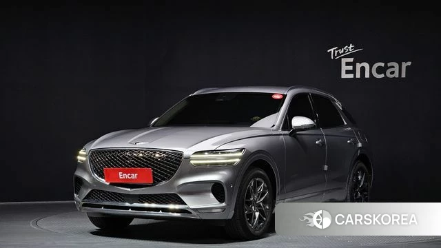 Genesis GV70 2021 Серебристо-серый из Кореи