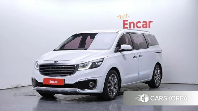 Kia All New Carnival 2018 Белый из Кореи