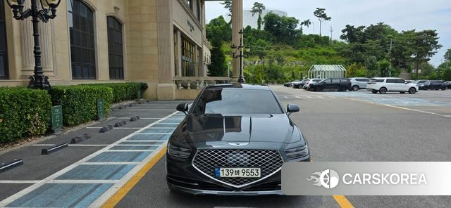 Genesis G90 2019 Темно-зеленый из Кореи
