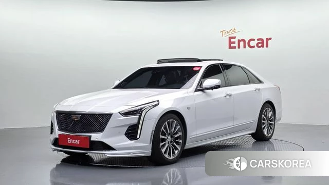 Cadillac CT6 2019 Белый из Кореи