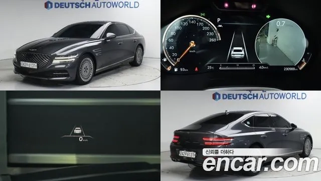 Genesis G80 (RG3) 2020 Серебристо-серый из Кореи