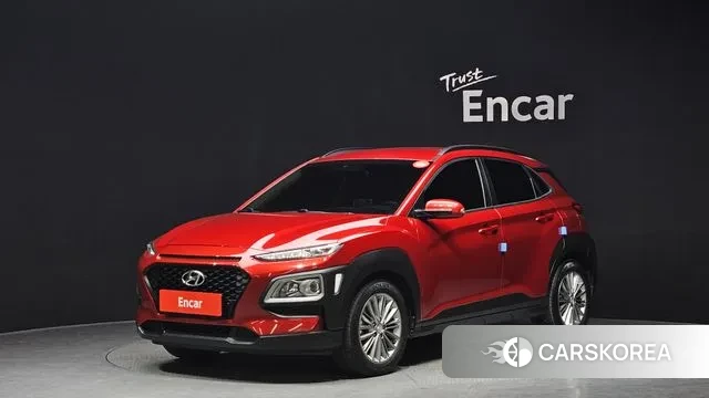 Hyundai Kona 2018 Красный из Кореи