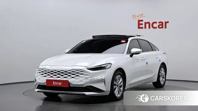 Kia K8 2021 Белый из Кореи