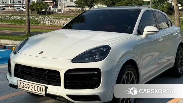 Porsche Cayenne (PO536) 2020 Белый из Кореи