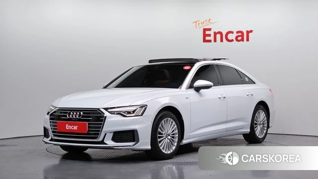 Audi A6 (C8) 2021 Белый из Кореи