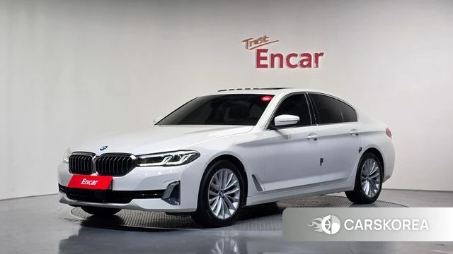 BMW 5 Series (G30) 2021 Белый из Кореи