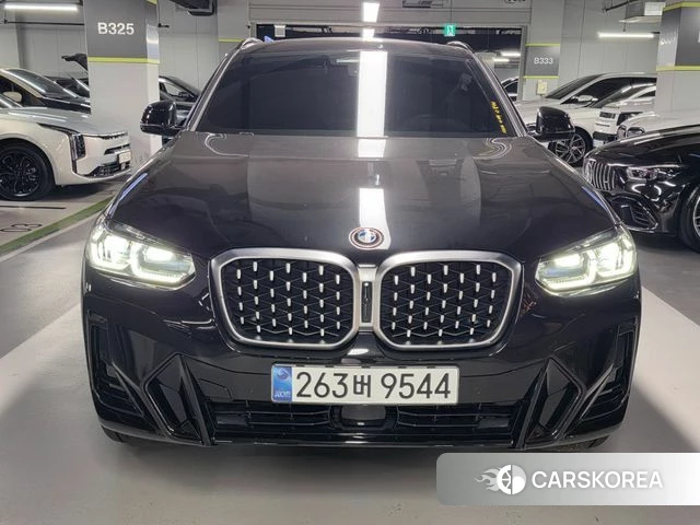 BMW X4 (G02) 2025 Черный из Кореи