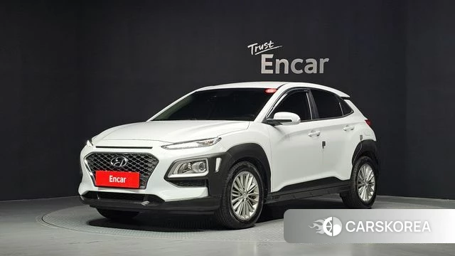 Hyundai Kona 2019 Белый из Кореи