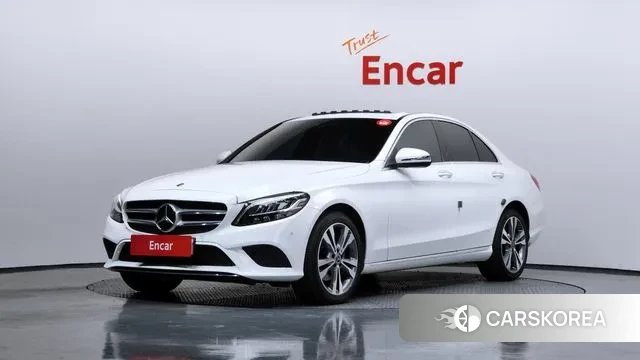 Mercedes-Benz C-Class W205 2020 Белый из Кореи