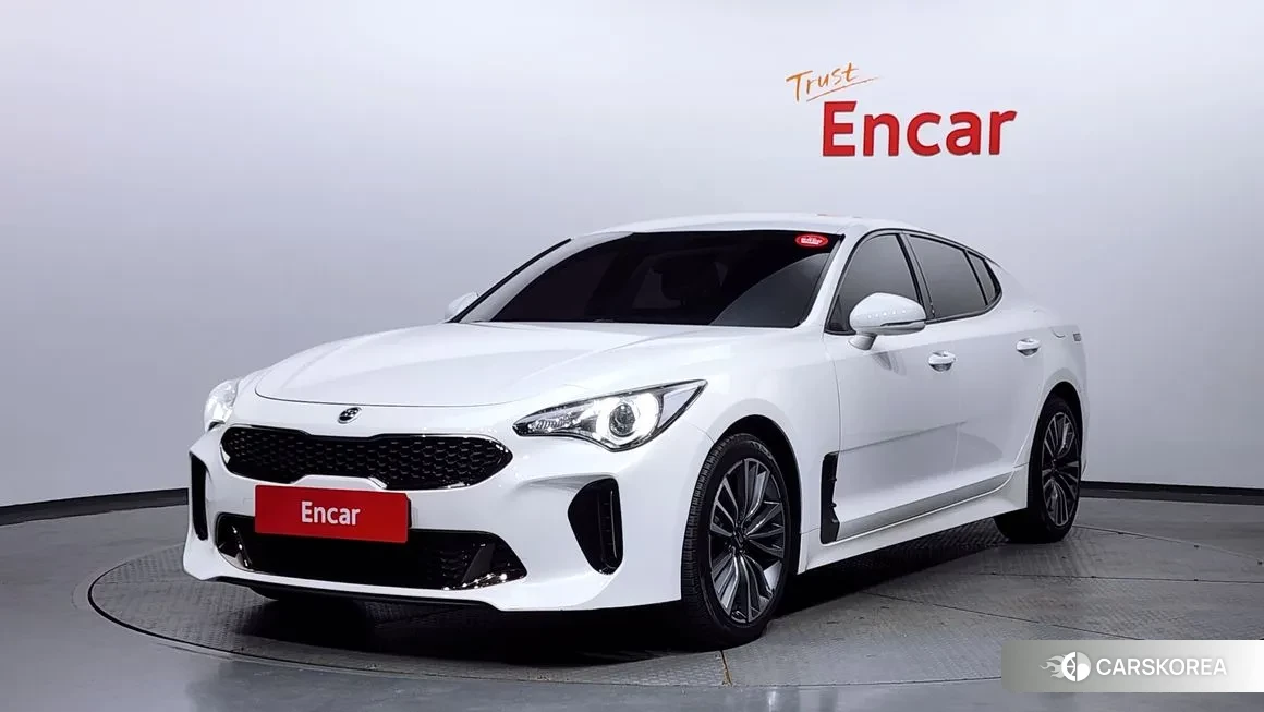 Kia Stinger 2018 Белый из Кореи