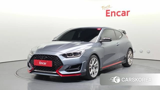 Hyundai Veloster (JS) 2018 Светло-серебряный цвет из Кореи