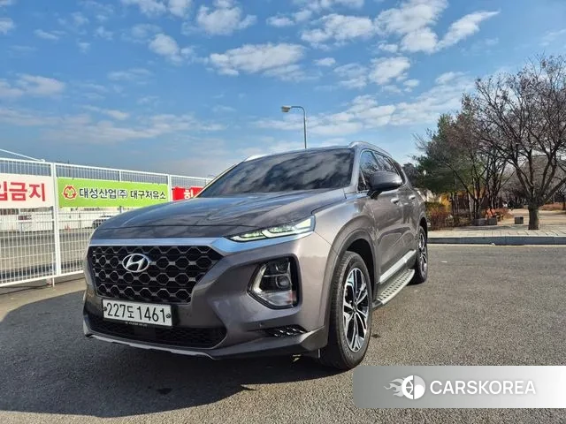 Hyundai Santa Fe TM 2020 Серый из Кореи