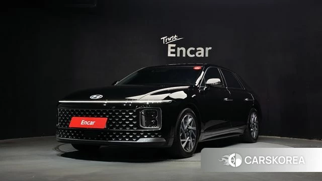 Hyundai Grandeur Hybrid (GN7) 2024 Черный из Кореи