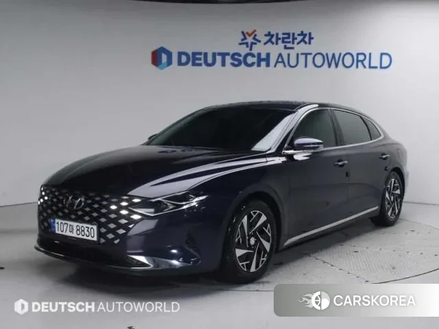 Hyundai The New Grandeur IG Hybrid 2020 Синий из Кореи