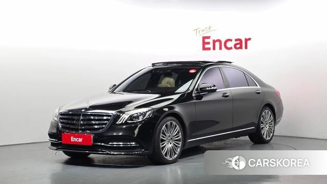 Mercedes-Benz S-Class W222 2019 Черный из Кореи