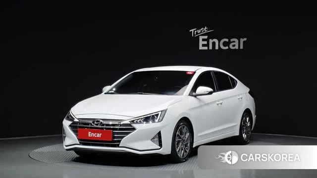 Hyundai The New Avante AD 2020 Белый из Кореи