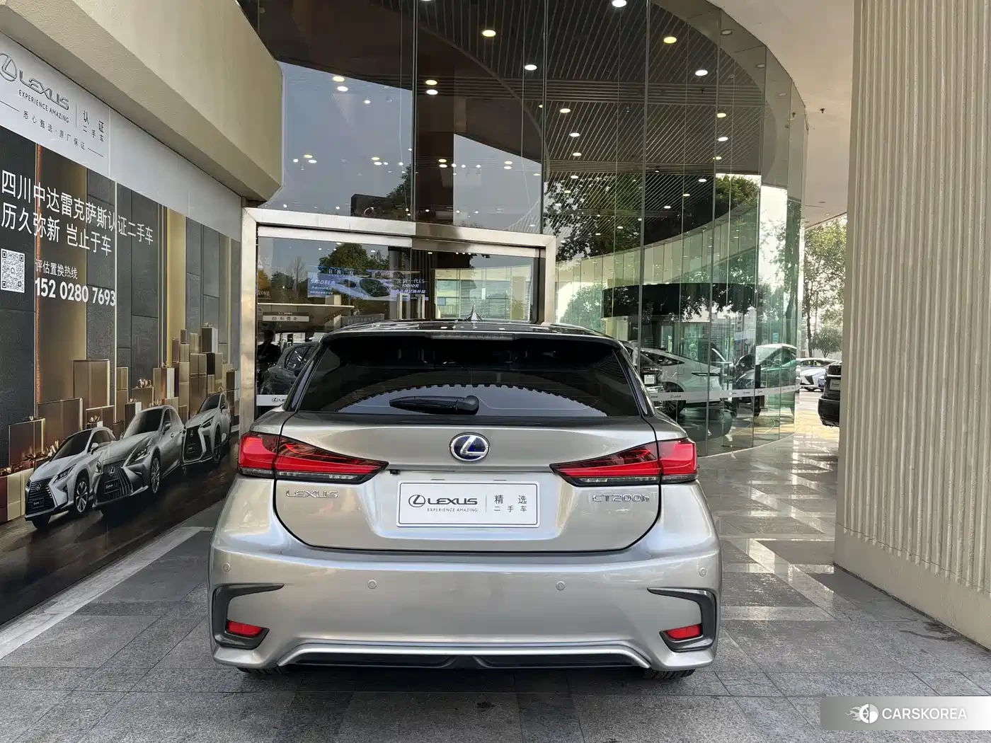 Lexus CT 2018 Silver/gray из Китая