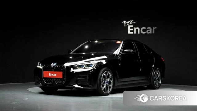 BMW i4 2023 Черный из Кореи