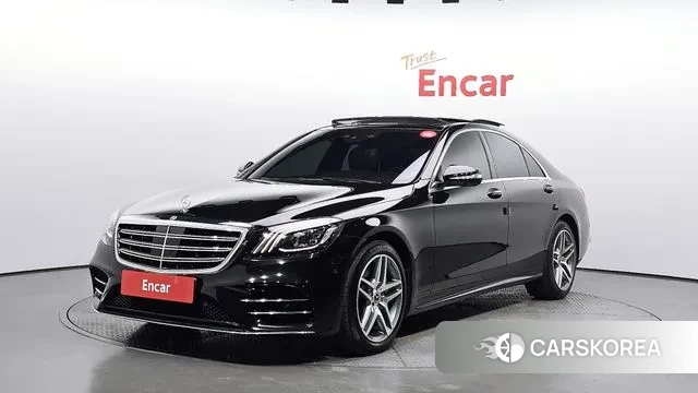 Mercedes-Benz S-Class W222 2020 Черный из Кореи