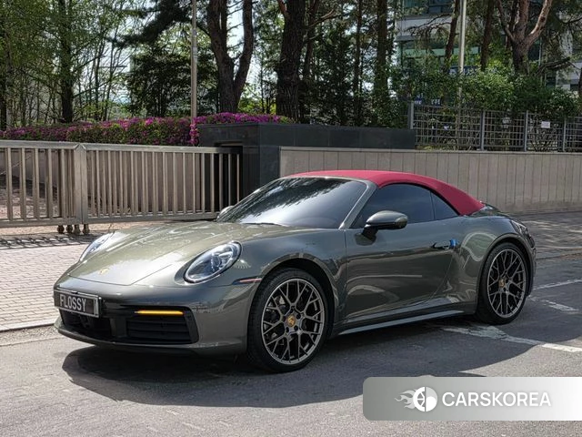 Porsche 911(992) 2021 Серебряный из Кореи