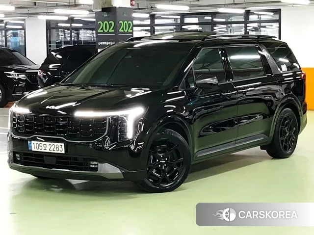 Kia The New Carnival 4th Generation 2024 Черный из Кореи