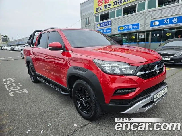 Ssangyong Rexton Sports 2021 Красный из Кореи