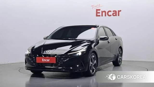 Hyundai Avante (CN7) 2020 Черный из Кореи