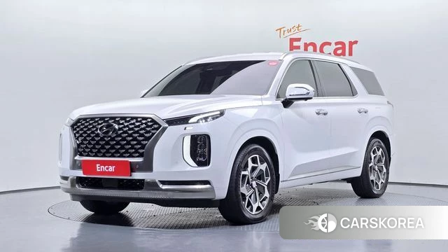 Hyundai Palisade 2021 Белый из Кореи