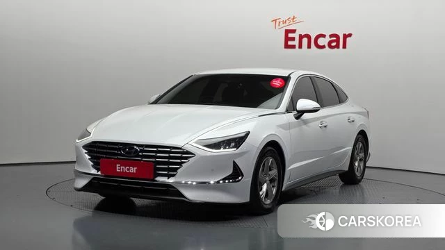Hyundai Sonata (DN8) 2019 Белый из Кореи