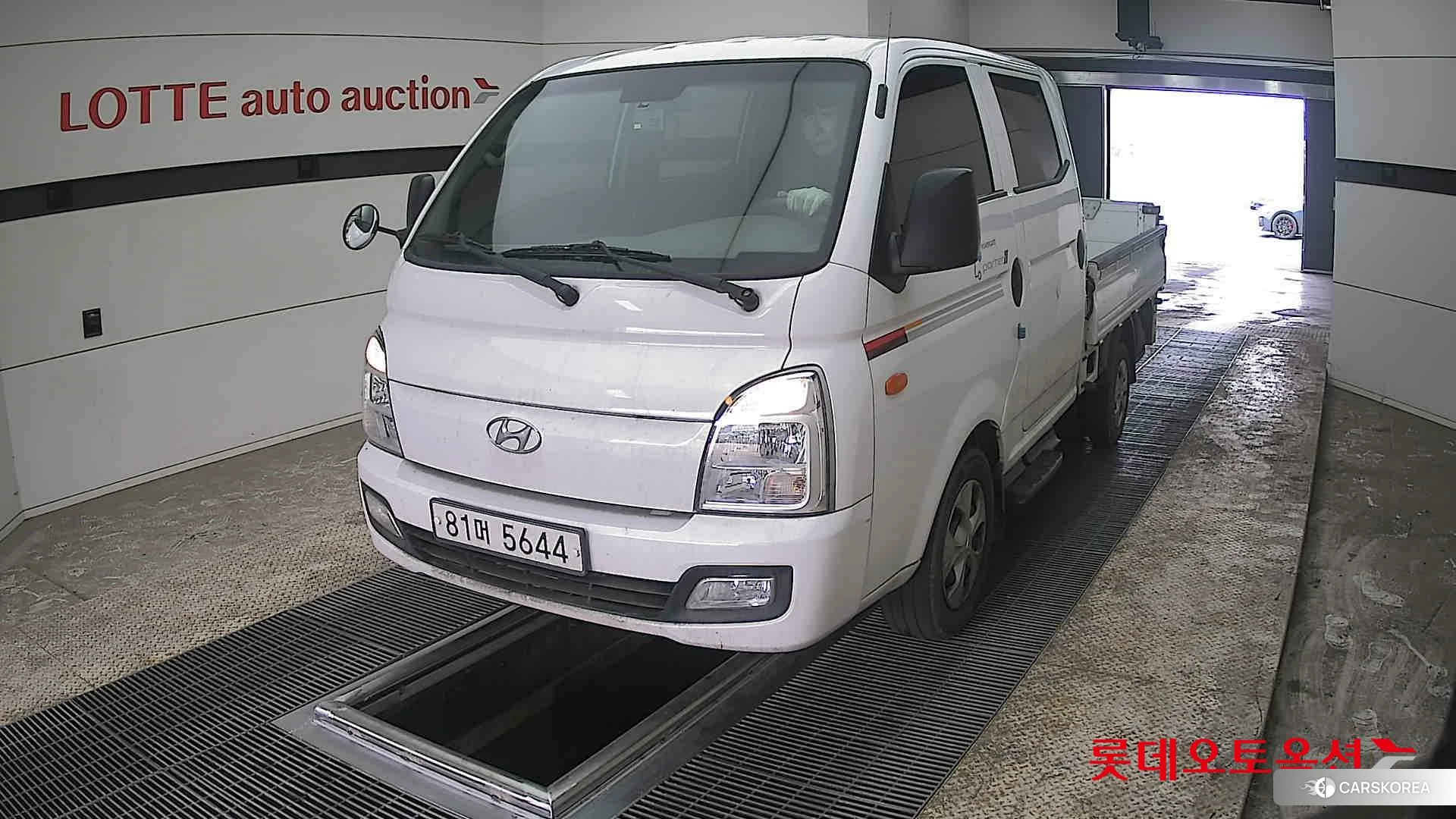 Hyundai Porter II power gate  2020 Белый из Кореи