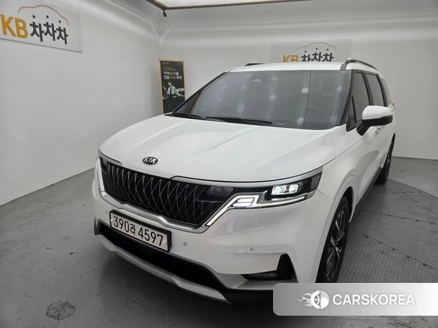 Kia Carnival 4th generation 2021 Белый из Кореи