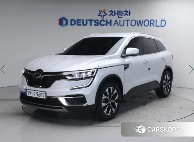 Renault Korea (Samsung) The New QM6 2022 Белый из Кореи