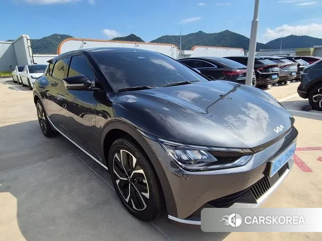 Kia EV6 2021 Серый из Кореи