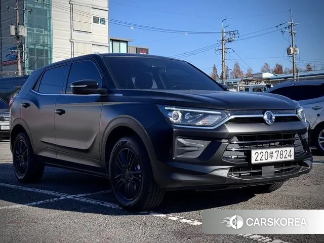 Ssangyong Beautiful Korando 2023 Черный из Кореи