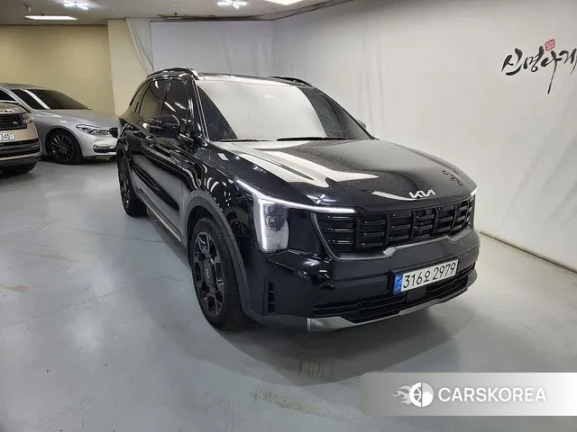 Kia The New Sorento 4th Generation 2023 Черный из Кореи