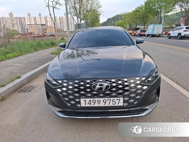 Hyundai The New Grandeur IG Hybrid 2021 Серый из Кореи